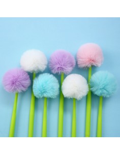 Gel-Ink Kugelschreiber Pompons