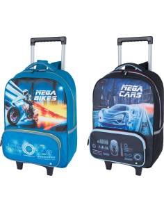 Megacars Rucksack mit Räder