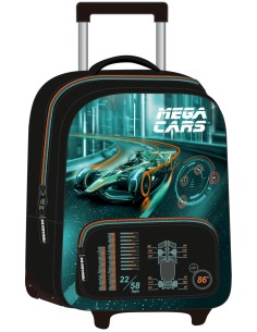 Megacars Rucksack mit Räder