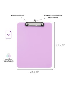 PropySoft Porte-Bloc A4 2