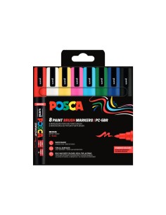 POSCA Brush PC-5BR 8P SET BASIC COLOR-PV.jpg