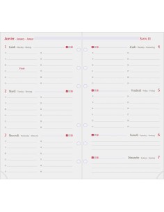 Organiseur Recharge 1121