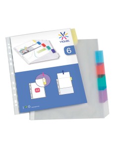 Pochettes Intercalaire A4 6...