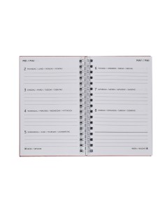 Pocket Blossom Agenda wire-O 2